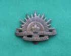 Genuine 'double marked' - 'Tiptaft' ww1 Australian Commonwealth military forces cap badge