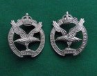 The Glider Pilot Regiment, Scarce c.1950-55 (KC) Collar Badges