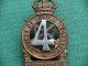 Scarce The 4th County of London Yeomanry Beret Badge.