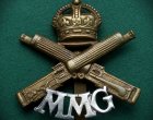 Motor Machine Gun 'MMG' Corps Cap Badge