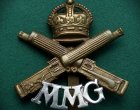 Motor Machine Gun 'MMG' Corps Cap Badge