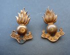 ROYAL ENGINEERS OR'S COLLAR BADGES