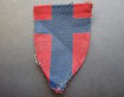 WW2 BRITISH GHQ 21ST ARMY GROUP PRINTED FORMATION PATCH