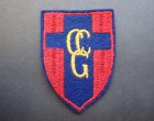 BRITISH CONTROL COMMISSION GERMANY EMBROIDERED FORMATION PATCH