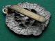 1st Bn monmouthshire regiment - White Metal cap badge