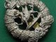 1st Bn monmouthshire regiment - White Metal cap badge