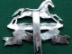 Scarce Anodised West Yorkshire Regiment Cap Badge 'Timings Ltd'