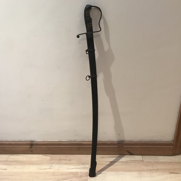 Sabre with scabbard 