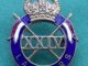 100% Genuine 24th Lancers Officers G&E Cap Badge