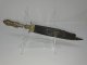 Antique bowie knife with motto to blade 