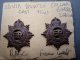 ROYAL ARMY SERVICE CORPS EDVIII OFFICERS OSD COLLAR BADGES
