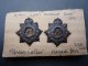 ROYAL ARMY SERVICE CORPS OFFICERS COLLAR BADGES