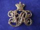 Victorian Volunteer Rifle Corps 'Fire Gilt' Officers Badge