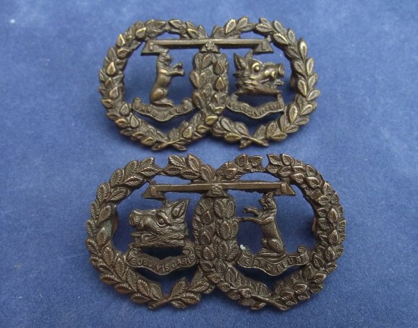 Argyll & Sutherland Highlanders Officers OSD Collar Badges